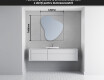 Oglinzi pentru baie cu LED în formă neregulată V221 #4
