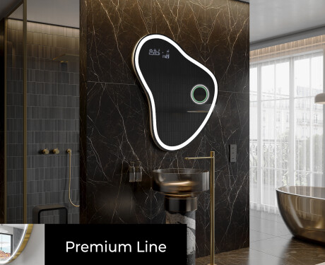 Oglinzi pentru baie cu LED în formă neregulată V222 #4