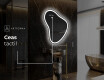 Oglinzi pentru baie cu LED în formă neregulată V222 #9