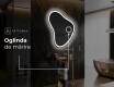 Oglinzi pentru baie cu LED în formă neregulată V222 #5
