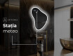Oglinzi pentru baie cu LED în formă neregulată V222 #7