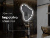 Oglinzi pentru baie cu LED în formă neregulată V222 #9