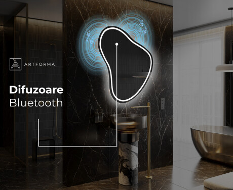 Oglinzi pentru baie cu LED în formă neregulată V223 #6