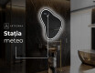 Oglinzi pentru baie cu LED în formă neregulată V223 #7