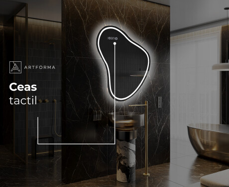 Oglinzi pentru baie cu LED în formă neregulată V223 #8