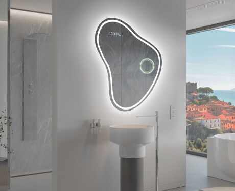 Oglinzi pentru baie cu LED în formă neregulată V223 #10