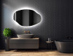 Oglinda LED forma neregulata de perete O221 #2
