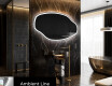 Oglinzi pentru baie cu LED în formă neregulată O222 #3