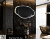 Oglinzi pentru baie cu LED în formă neregulată O223 #4