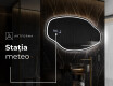 Oglinzi pentru baie cu LED în formă neregulată O223 #6
