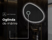 Oglinzi pentru baie cu LED în formă neregulată H221 #5