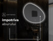 Oglinzi pentru baie cu LED în formă neregulată H221 #9