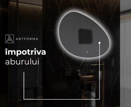 Oglinzi pentru baie cu LED în formă neregulată H221 #9