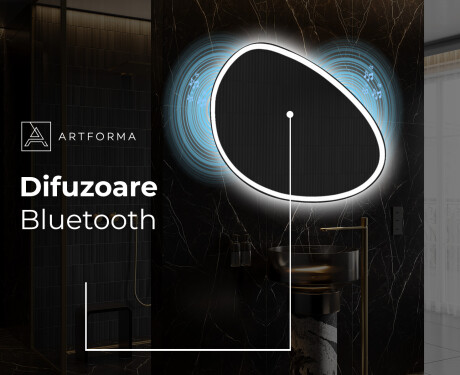 Oglinzi pentru baie cu LED în formă neregulată H222 #7