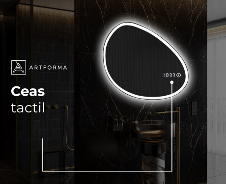 Oglinzi pentru baie cu LED în formă neregulată H222 #8
