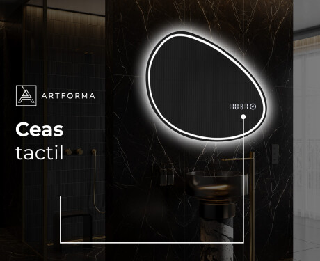 Oglinzi pentru baie cu LED în formă neregulată H223 #8