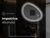 Oglinzi pentru baie cu LED în formă neregulată H223 #9