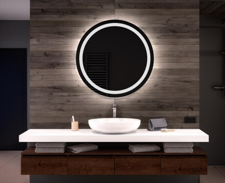 Rotunda oglinda cu LED la comanda L33