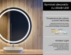 Rotunda oglinda cu LED la comanda L33 #4
