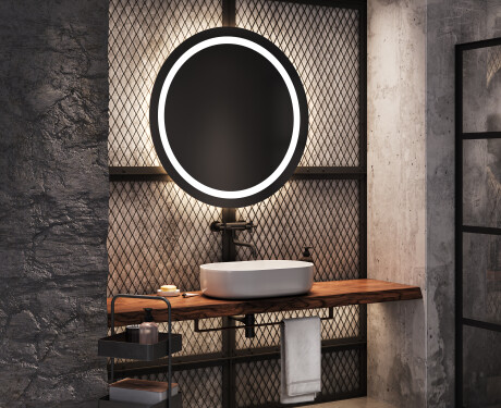 Rotunda oglinda cu LED la comanda L33 #9