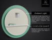 Rotunda oglinda cu LED la comanda L35 #3