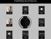 Rotunda oglinda cu LED la comanda L97 #8
