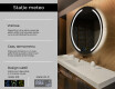 Rotunda oglinda cu LED la comanda L97 #2
