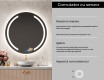 Rotunda oglinda cu LED la comanda L97 #6