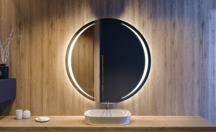 Oglindă rotundă de baie cu iluminare LED99