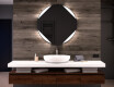 Rotunda oglinda cu LED la comanda L114