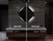 Rotunda oglinda cu LED la comanda L114 #5