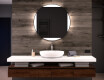 Rotunda oglinda cu LED la comanda L116