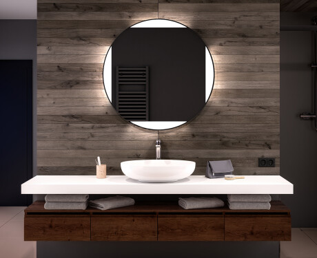 Rotunda oglinda cu LED la comanda L116
