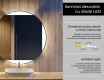 Rotunda oglinda cu LED la comanda L116 #4