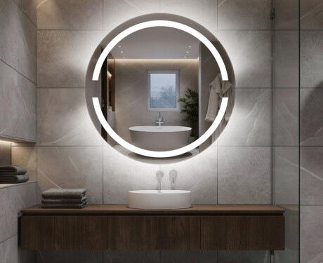 Rotunda oglinda cu LED la comanda L118