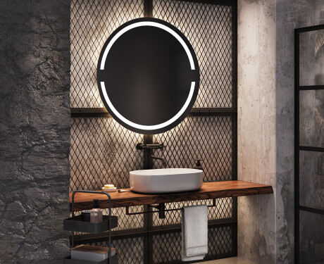 Rotunda oglinda cu LED la comanda L118 #9