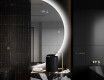 Oglindă cu LED Semilunară Modernă - Iluminare Eleganta pentru Baie A221 #9