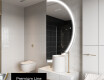 Oglindă cu LED Semilunară Modernă - Iluminare Eleganta pentru Baie A222 #4