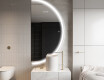 Oglindă cu LED Semilunară Modernă - Iluminare Eleganta pentru Baie A222 #9