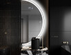 Oglindă cu LED Semilunară Modernă - Iluminare Eleganta pentru Baie A222 #9