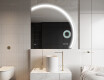 Oglindă cu LED Semilunară Modernă - Iluminare Eleganta pentru Baie Q222 #10