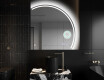 Oglindă cu LED Semilunară Modernă - Iluminare Eleganta pentru Baie Q223 #10
