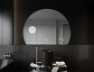 Oglindă cu LED Semilunară Modernă - Iluminare Eleganta pentru Baie W221 #10
