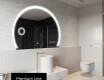 Oglindă cu LED Semilunară Modernă - Iluminare Eleganta pentru Baie W222 #4