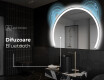 Oglindă cu LED Semilunară Modernă - Iluminare Eleganta pentru Baie W222 #7