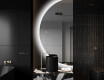 Oglindă cu LED Semilunară Modernă - Iluminare Eleganta pentru Baie D221 #9