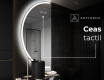 Oglindă cu LED Semilunară Modernă - Iluminare Eleganta pentru Baie D222 #7