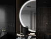Oglindă cu LED Semilunară Modernă - Iluminare Eleganta pentru Baie D223 #9