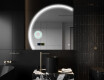 Oglindă cu LED Semilunară Modernă - Iluminare Eleganta pentru Baie X223 #10
