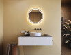 Rotunda oglinzi moderne baie cu leduri 60cm cu lumină LED rece 7000K, lumină caldă 3000K sau lumină neutră 4500K #8